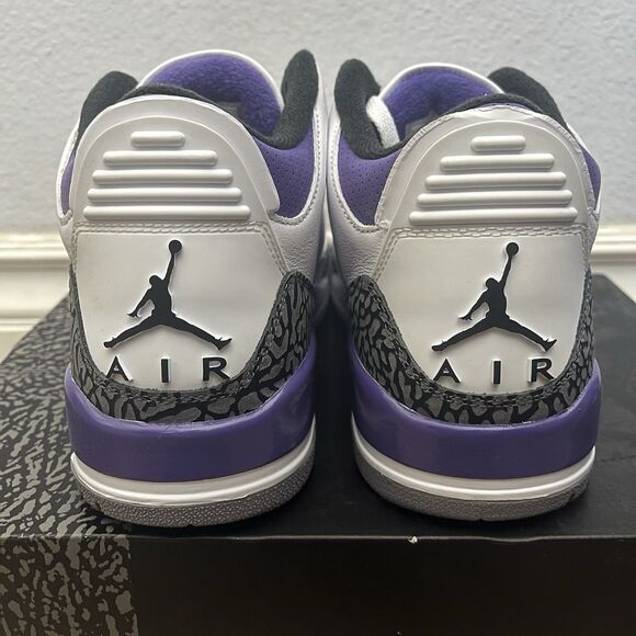 Nike Air Jordan 3 Retro Dark Iris (2022) Size 9.5 main image 6